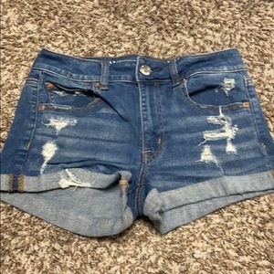 American Eagle hi rise shortie
